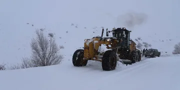Ağrı’da 377 köy yolu ulaşıma kapandı