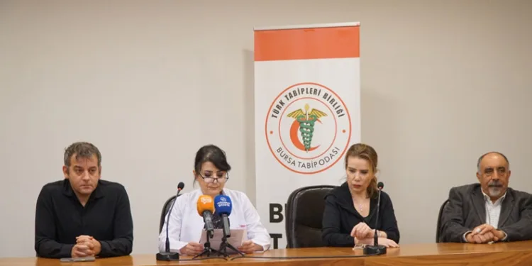 Bursa Tabip Odası’ndan Açıklama: Sessiz Kalmamız Mümkün Değil