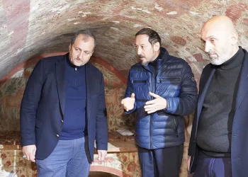 Kağan Mehmet Usta’dan Hisardere Nekropolü’nde İnceleme