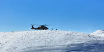 MSB’den Kars Şehit Piyade Teğmen Harun Aslan Kış Tatbikatı paylaşımı