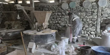 Tarihi değirmen suyun gücüyle 300 yıldır ayakta