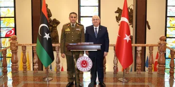 Bakan Güler, Libya Genelkurmay Başkan Vekili Al-Namroush’u kabul etti