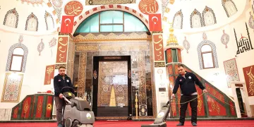Osmangazi’de camiler Ramazan’a özenle hazırlandı