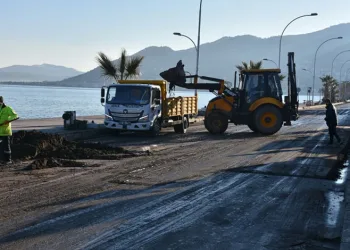 Kurşunlu’da Fırtınanın İzleri Siliniyor
