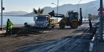 Kurşunlu’da Fırtınanın İzleri Siliniyor