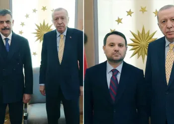 Cumhurbaşkanı Erdoğan yeni bakanları kabul etti