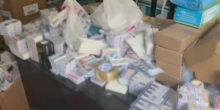 Adana’da 1 milyon 123 bin kaçak ilaç ele geçirildi