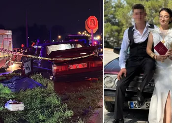 6 ay önce evlenen genç çifti ölüm ayırdı