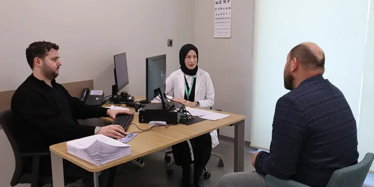 Başvuran sağlıklı hayata adım atıyor