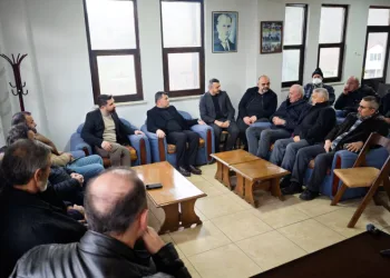 Öztürk ve Koç sahada incelemelerde bulundu