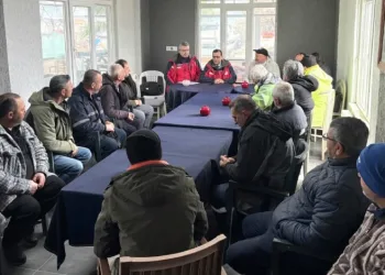 Kepez’de yaşanan yoğun yağışlar nedeniyle mağduriyet yaşayan balıkçılarla bir araya gelindi