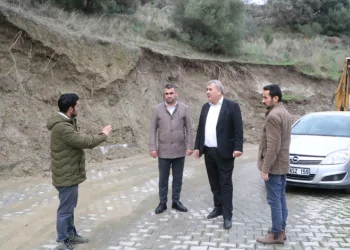 Söke’de yoğun yağış nedeniyle belediye ekipleri teyakkuzda
