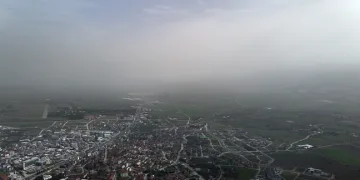 Bolu’da toz taşınımı etkili oluyor
