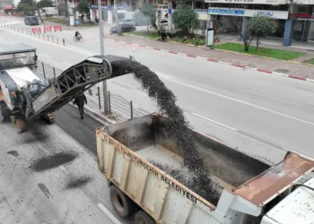 100. Yıl Bulvarı’nda altı etaplı çalışmanın üçüncü etabı tamamlandı