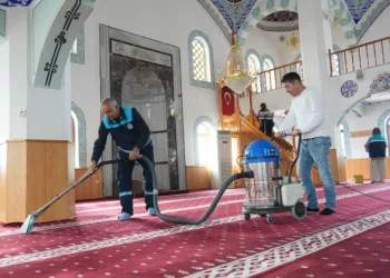 Battalgazi’de camiler Ramazan ayına hazırlanıyor