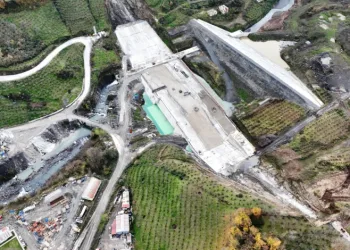 Salıpazarı Barajı inşaatının yüzde 77’si tamamlandı