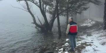 Simav Gölcük Yaylası Göleti’nde su ürünleri denetimi