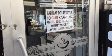 Ramazan ayını fırsat bilen esnaf tadilata başladı