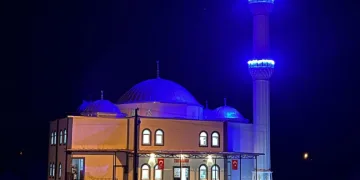 Yatağan Ahi Sinan Kıble Camii ibadete açıldı