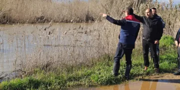 Köşk’te su altında kalan ve zarar gören ekili tarım alanları tespit edildi