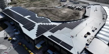 Isparta’da yeni otogarın çatısına 1,3 MW’lik GES kuruluyor