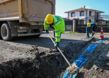 Yenilenen 6 bin 400 metrelik hat sayesinde su kayıpları son buldu