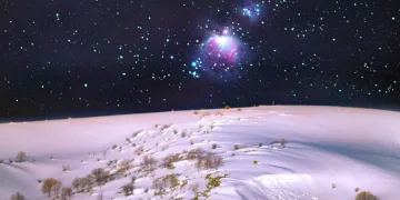 Bitlis’te uzay tutkunlarından nefes kesen çekim