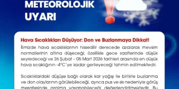 Niğde’de meteorolojik uyarı: Don ve buzlanmaya dikkat