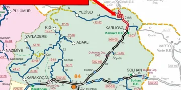 Bingöl-Erzurum karayolu tır trafiğine kapatıldı