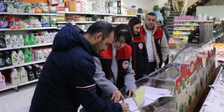 Ağrı’da Ramazan öncesi market, kasap ve fırınlar denetlendi