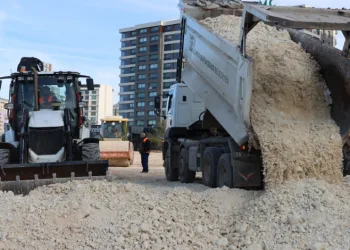 Doğukent’e 17 metrelik yol yatırımı