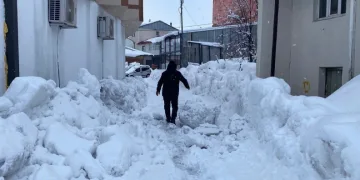 Karlıova’da 40 gündür süren kar yağışı hayatı zorlaştırıyor