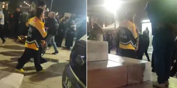 Ulu Camii’nde yoğunluk sebebiyle bir kadın baygınlık geçirdi