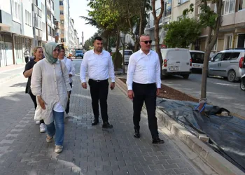 Karacabey’de park ve bahçelerden göz dolduran çalışmalar