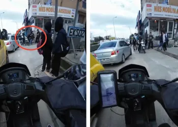 Bir anlık dalgınlık kazayı getirdi