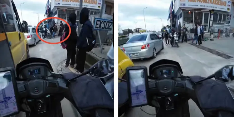 Bir anlık dalgınlık kazayı getirdi