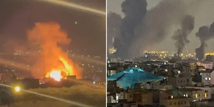 Tahran’da art arda büyük patlamalar oldu