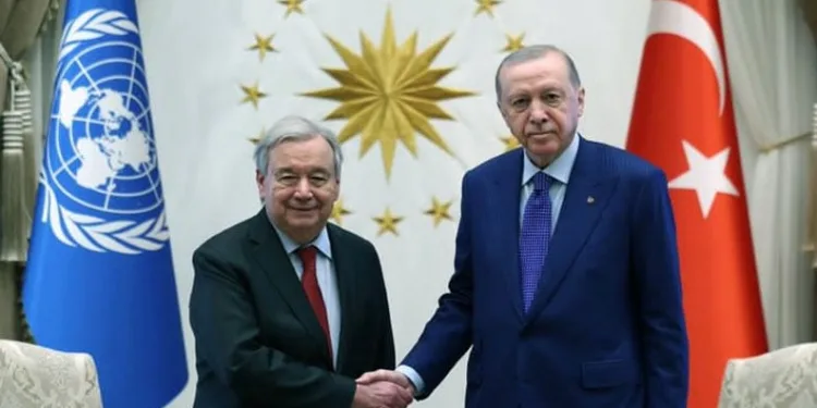 Cumhurbaşkanı Erdoğan, Wadephul ve Guterres’i kabul etti