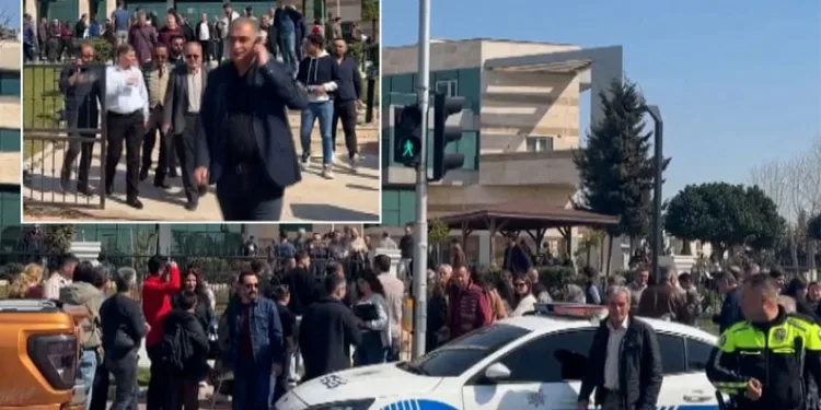 Kaymakamlık binasındaki silah seslerinin sebebi belli oldu!