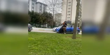 Devrek’te garaja park edilen elektrikli bisiklet yandı