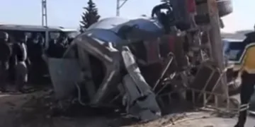 Siirt’te akaryakıt istasyonunda çıkan yangında faciadan dönüldü