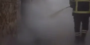 Siirt’te akaryakıt istasyonunda çıkan yangında faciadan dönüldü