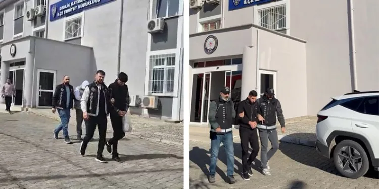 Gemlik’te uyuşturucu tacirlerine operasyon
