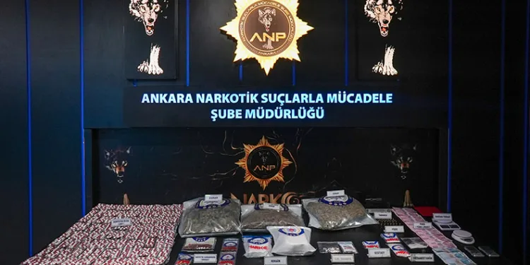 Ankara’da uyuşturucuya büyük darbe: 49 tutuklama