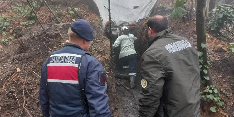 Zonguldak’ta 7 günde 5 ruhsatsız maden ocağı imha edildi