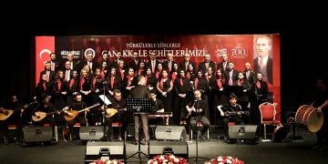 Çanakkale ruhu türkülerle yaşatıldı