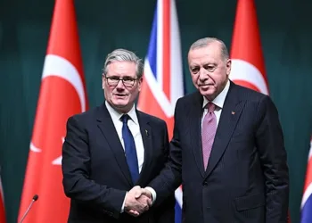 Cumhurbaşkanı Erdoğan, Starmer ile görüştü
