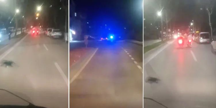Bursa’da ‘dur’ ihtarına uymayan motosikletli yakalandı