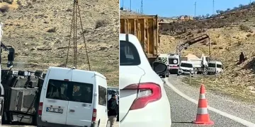 Mardin’de zırhlı araç devrildi: 3 polis yaralandı