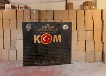Bursa’da 3 milyon kaçak makaron ele geçirildi